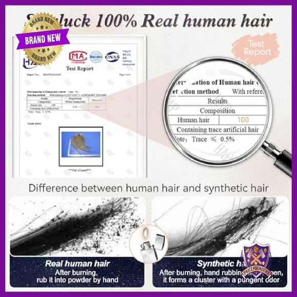 4.5x1.5 Inch Silk Base Human Hair Topper for Thinning Hair main image 6